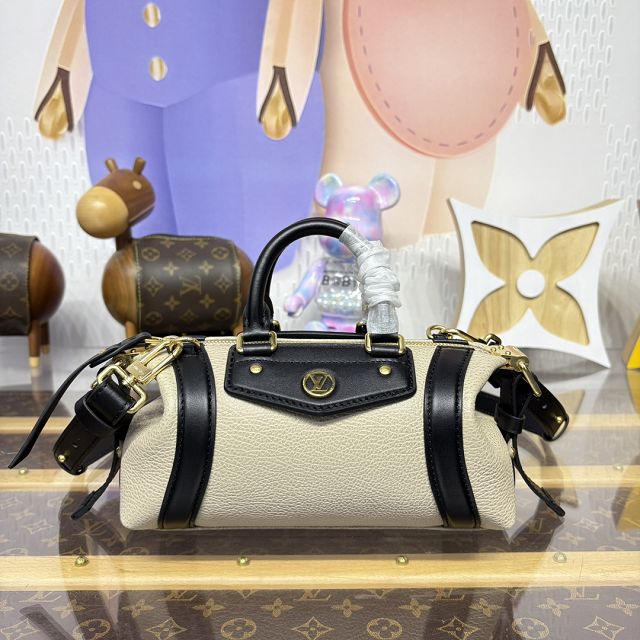 Louis vuitton original calfskin nano biker handbag M14623 grey