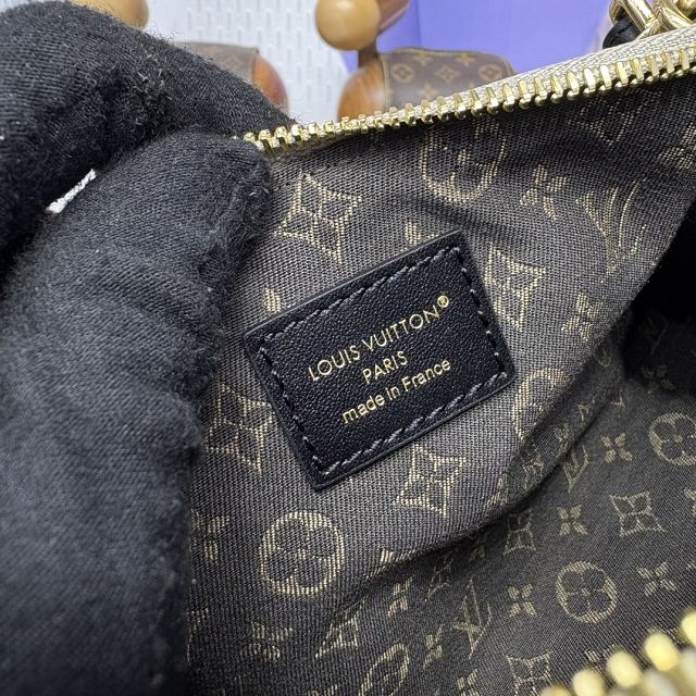 Louis vuitton original calfskin nano biker handbag M14623 grey