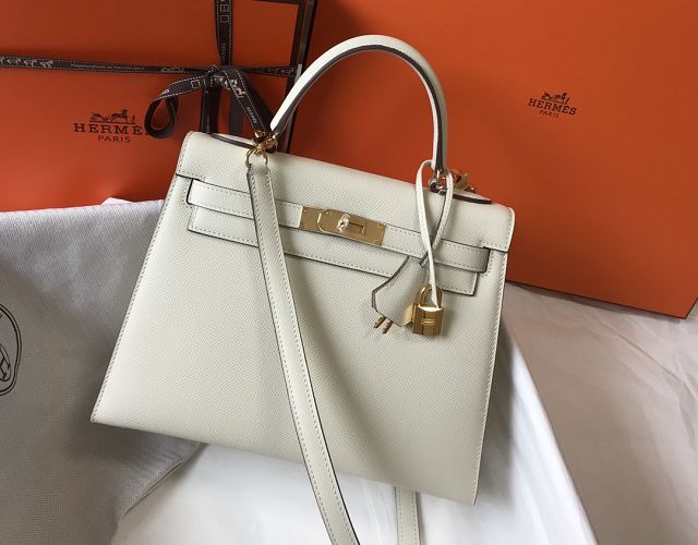Hermes original epsom leather kelly 32 bag K32-1 parthemin