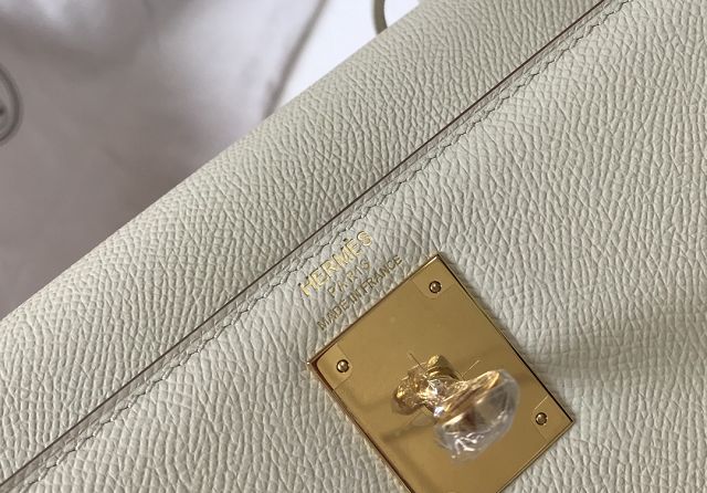 Hermes original epsom leather kelly 32 bag K32-1 parthemin