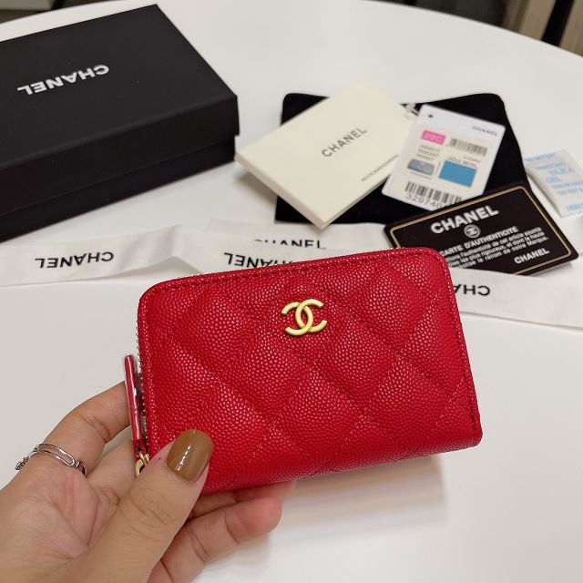 CC original grained calfskin card holder AP8451
