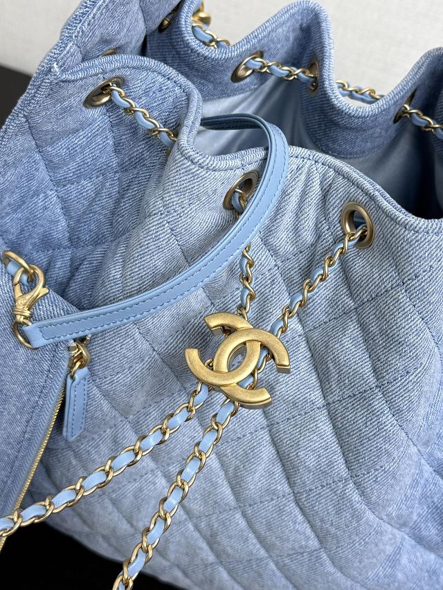 CC original denim 25 medium handbag AS5311 blue