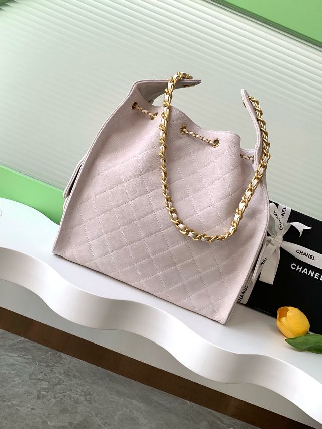 CC original suede 25 medium handbag AS5311 light grey