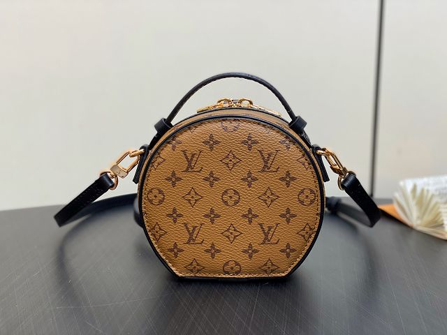 Louis vuitton original monogram reverse mini boite chapeau M83614