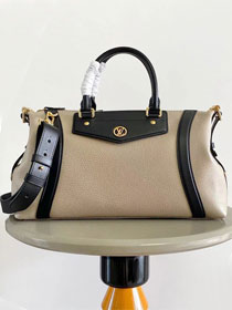 Louis vuitton original calfskin LV biker MM M14702 grey