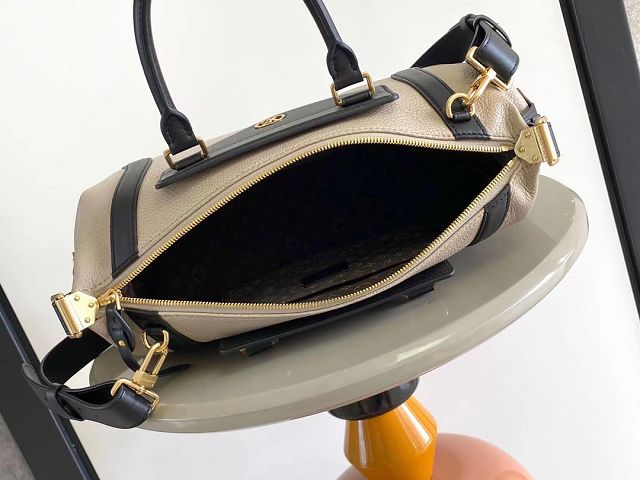 Louis vuitton original calfskin LV biker MM M14702 grey