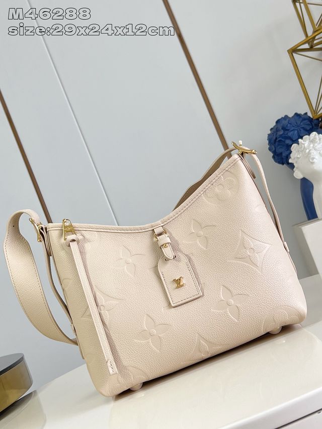 Louis vuitton original calfskin carryAll pm M14321 dune