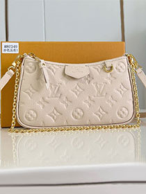 Louis vuitton original calfskin easy pouch M14421 dune