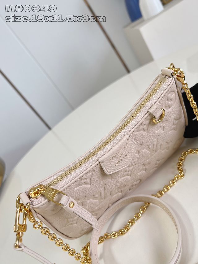 Louis vuitton original calfskin easy pouch M14421 dune