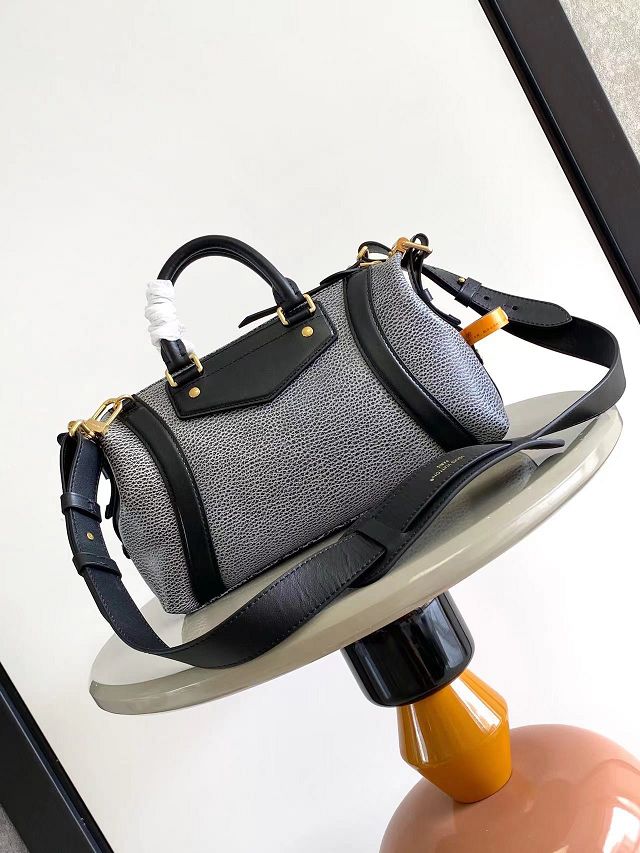Louis vuitton original calfskin nano biker handbag M14623 denim blue