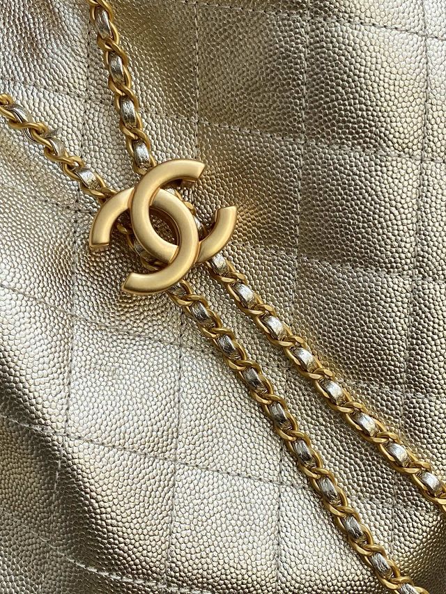 CC original grained calfskin 25 medium handbag AS5311 gold