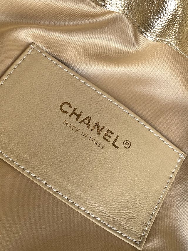 CC original grained calfskin 25 small handbag AS5293 gold
