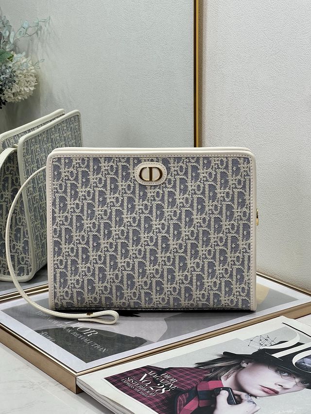 Dior original canvas 30 montaigne dea pouch S2107
