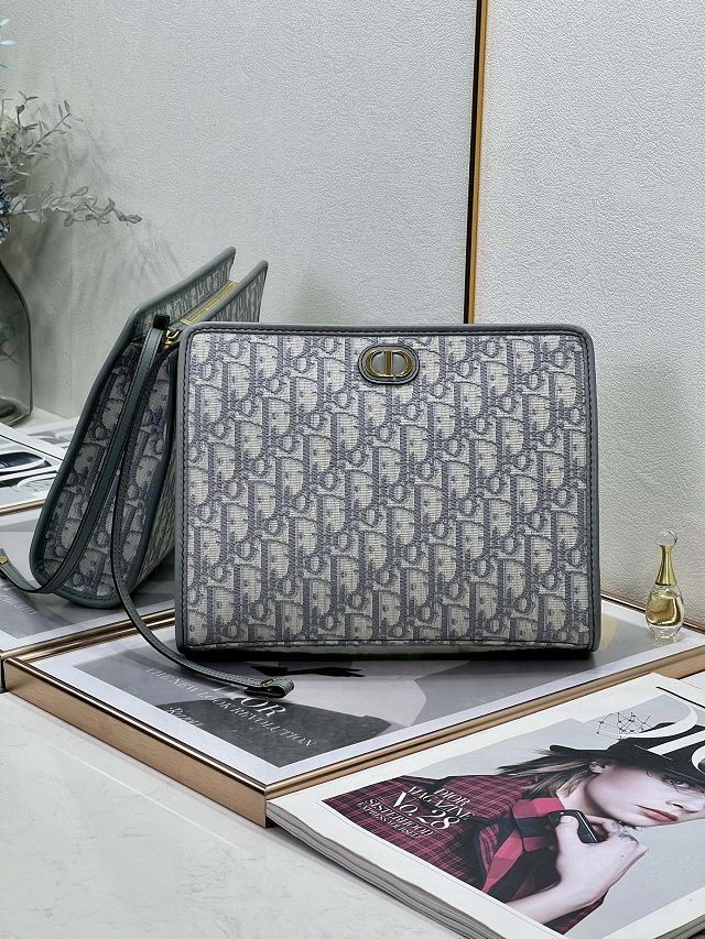 Dior original canvas 30 montaigne dea pouch S2107