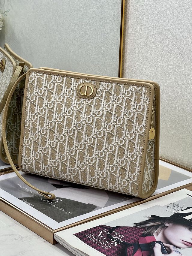 Dior original canvas 30 montaigne dea pouch S2107