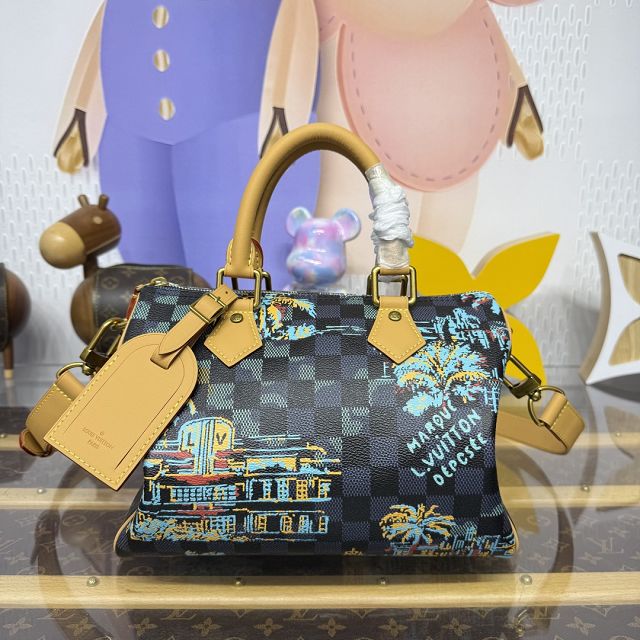 Louis vuitton original damier graphite speedy 25 N00225