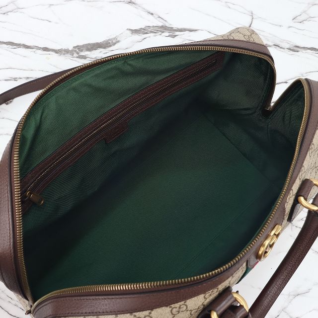 GG original fabric savoy medium duffle bag 834460 brown