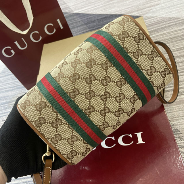 GG original canvas mini handbag 859975 beige