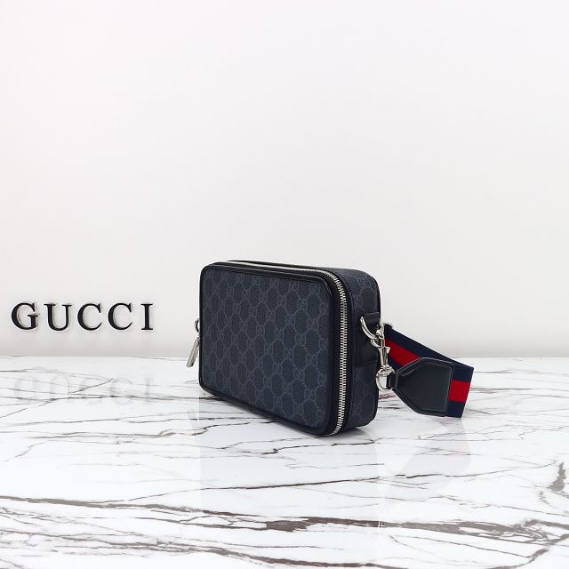 GG original canvas small shoulder bag 792456 black