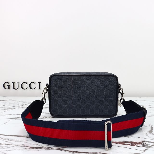 GG original canvas small shoulder bag 792456 black