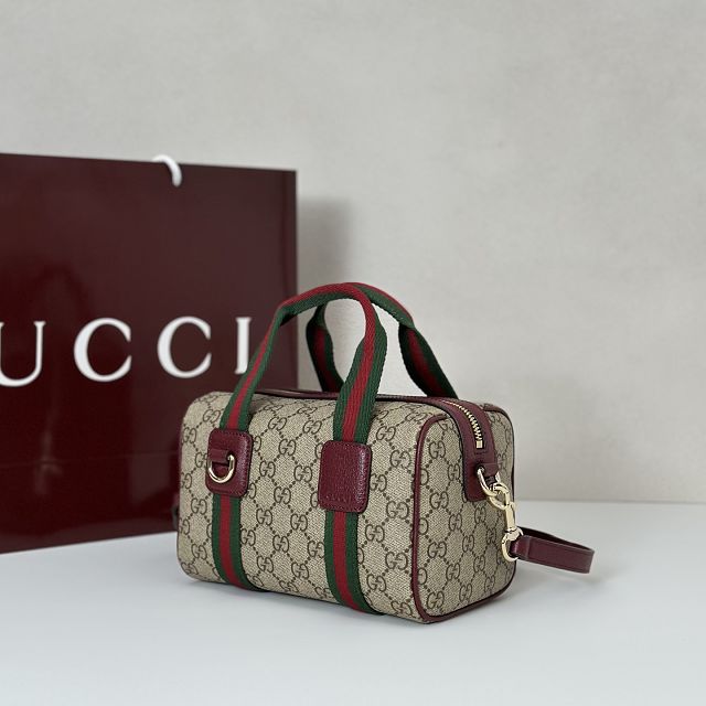 GG original fabric mini handbag 859975 bordeaux