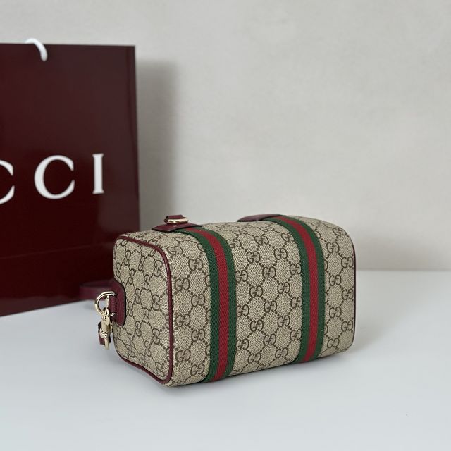 GG original fabric mini handbag 859975 bordeaux