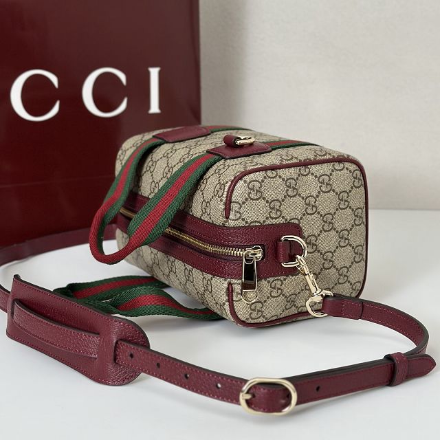 GG original fabric mini handbag 859975 bordeaux