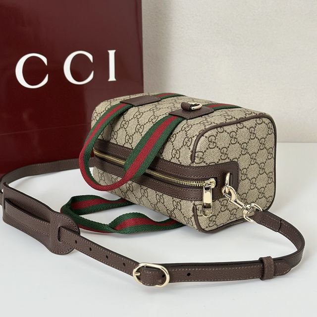 GG original fabric mini handbag 859975 brown