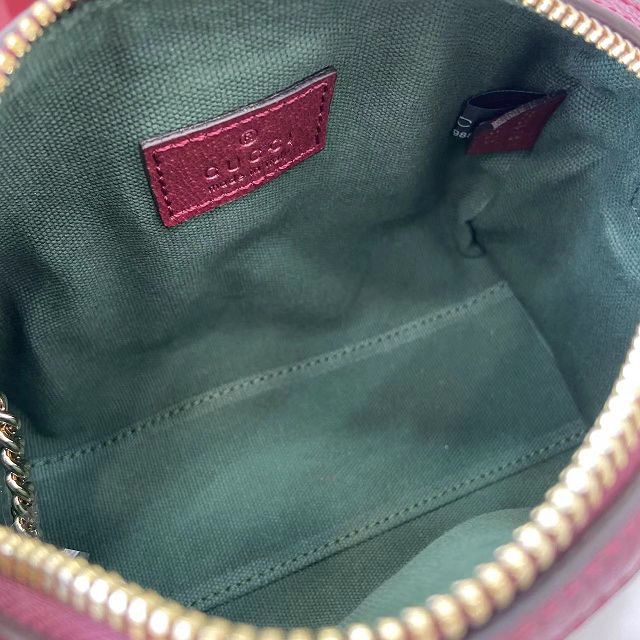 GG original fabric ophidia mini boston bag 838478 bordeaux