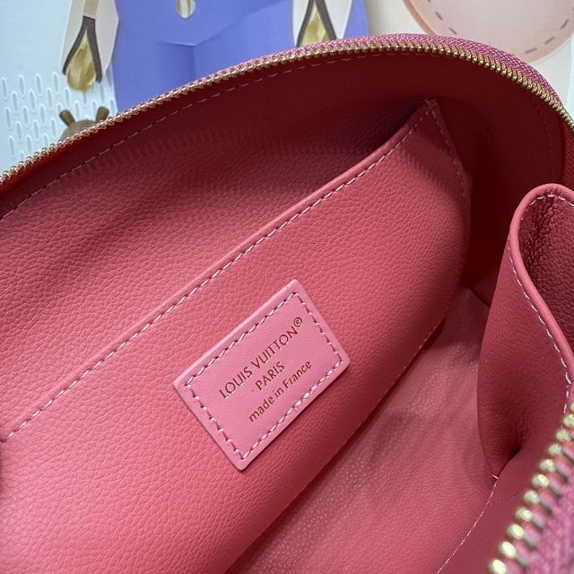 Louis vuitton original epi leather pochette cosmetique M15197 pink