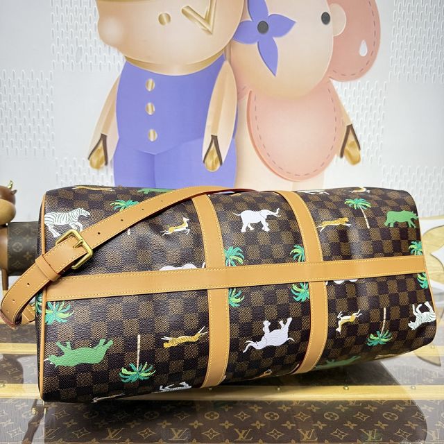 Louis vuitton origianl damier ebene keepall 50 N41416