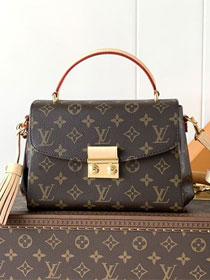 Louis vuitton original monogram canvas croisette handbag M41581