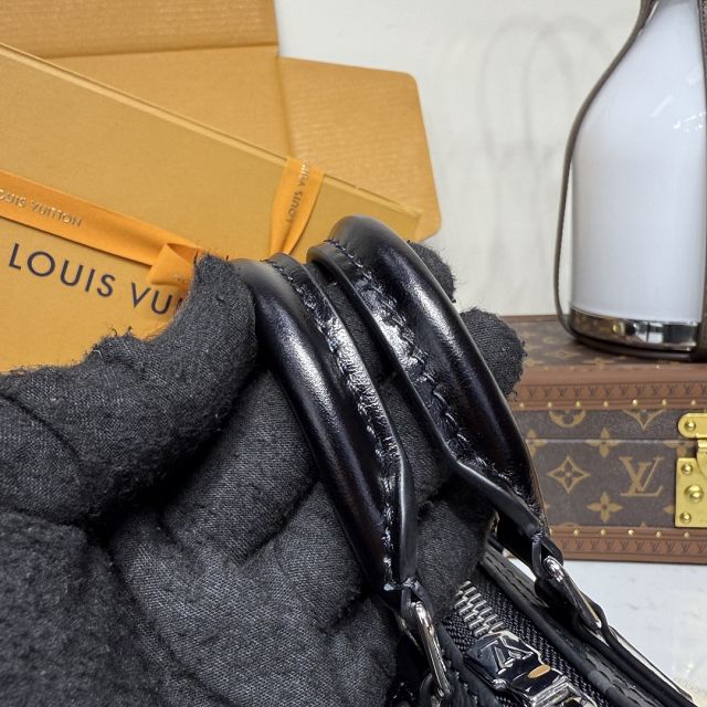 Louis vuitton original monogram eclipse nano speedy M26573