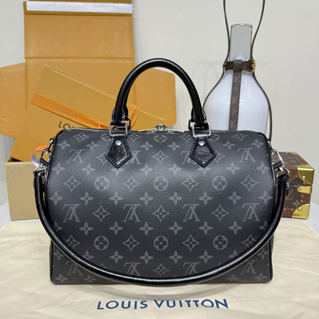 Louis vuitton original monogram eclipse speedy soft 30 M15102