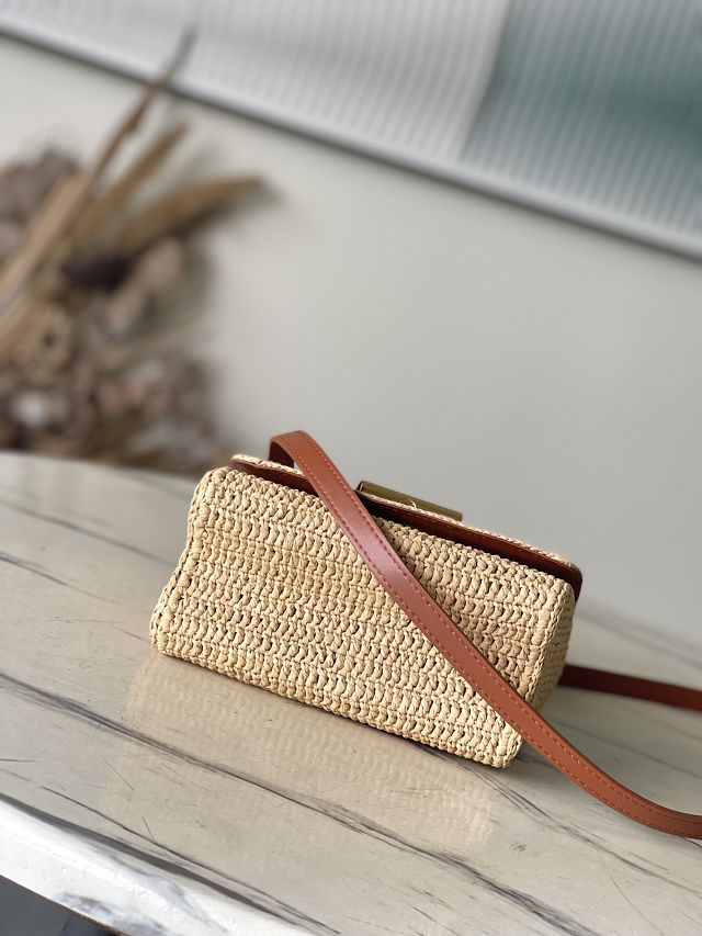 Louis vuitton original raffia twist PM slim M14309