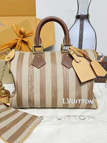Louis vuitton original soft calfskin speedy P9 30 M21122 apricot