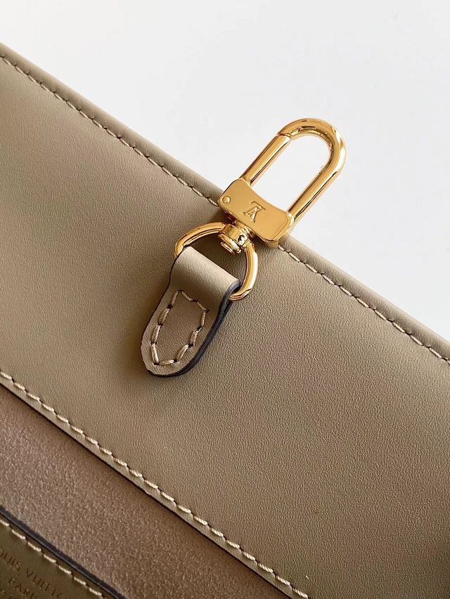 Louis vuitton original calfskin avenue MM handbag M25575 grey