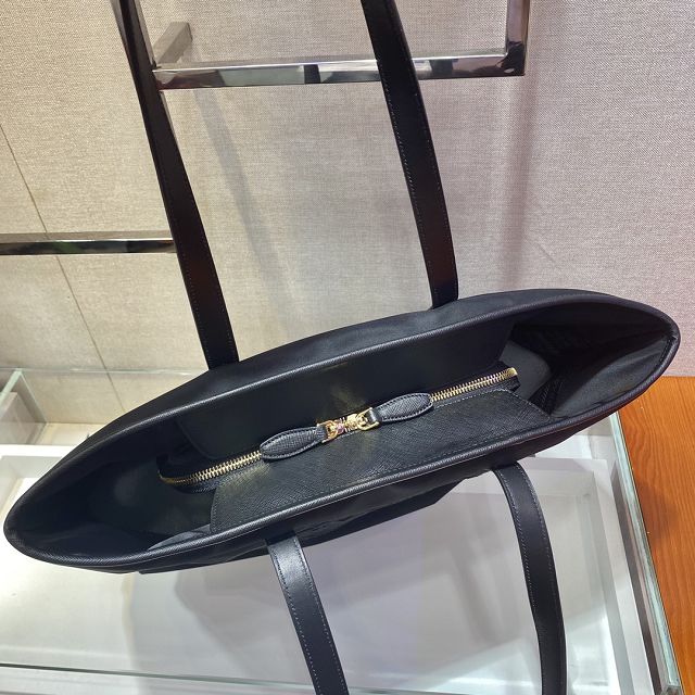 Prada original nylon large tote bag 1BG218 black