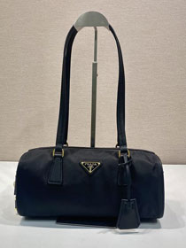 Prada original nylon top handle bag 1BB127 black