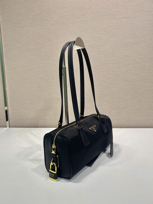 Prada original nylon top handle bag 1BB127 black