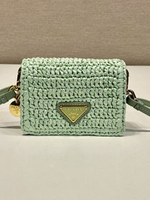 Prada original raffia mini shoulder bag 1MR024