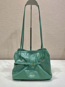 Prada original lambskin dada small bag 1BG586 green