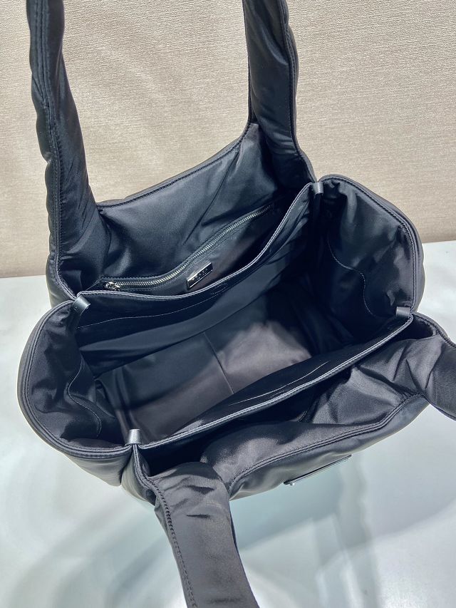 Prada original nylon large tote bag 1BG449 black