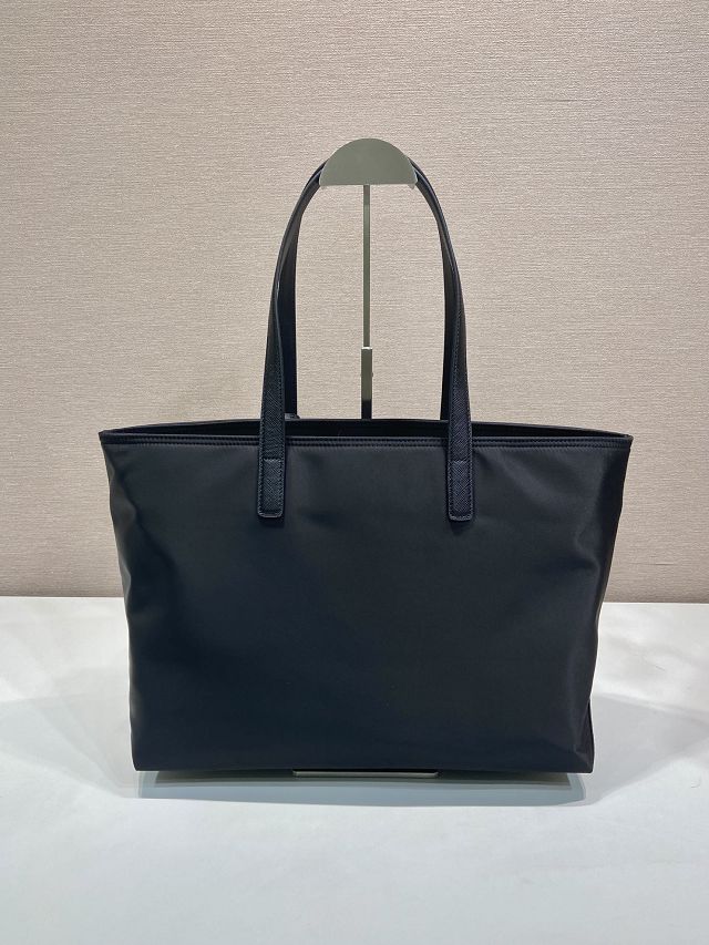 Prada original nylon medium tote bag 1BG555 black