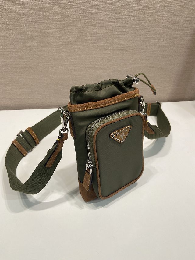 Prada original nylon smartphone case 2ZH155
