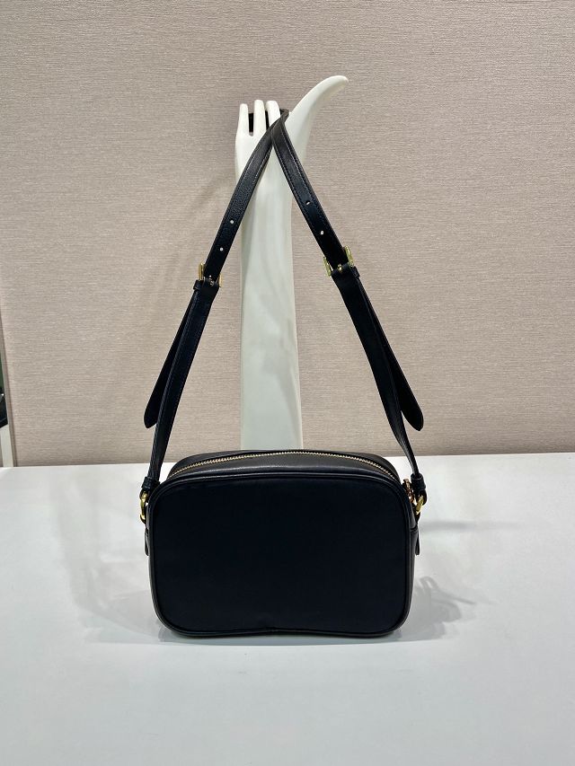 Prada original nylon mini shoulder bag 1BC242 black