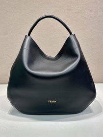 Prada original calfskin large tote bag 1BC219 black