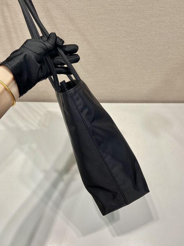 Prada original nylon medium tote bag B6245 black