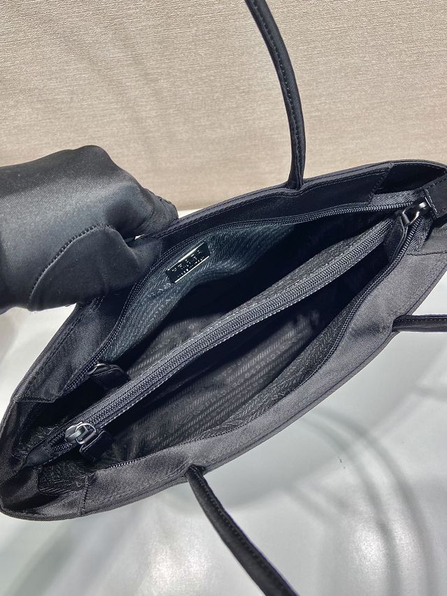 Prada original nylon medium tote bag B6245 black
