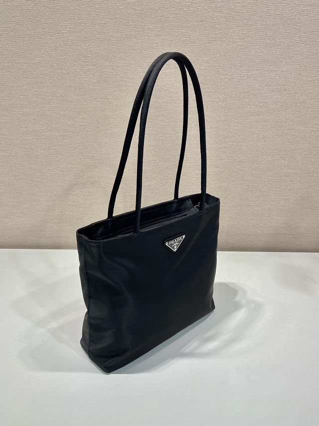 Prada original nylon small tote bag B6247 black